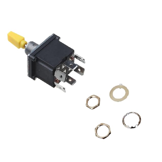 TOGGLE SWITCH, 6 PIN, ON-OFF-ON
