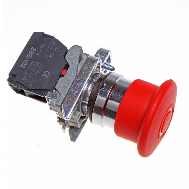 RED BUTTON EMERGENCY STOP SWITCH ASSEMBLY