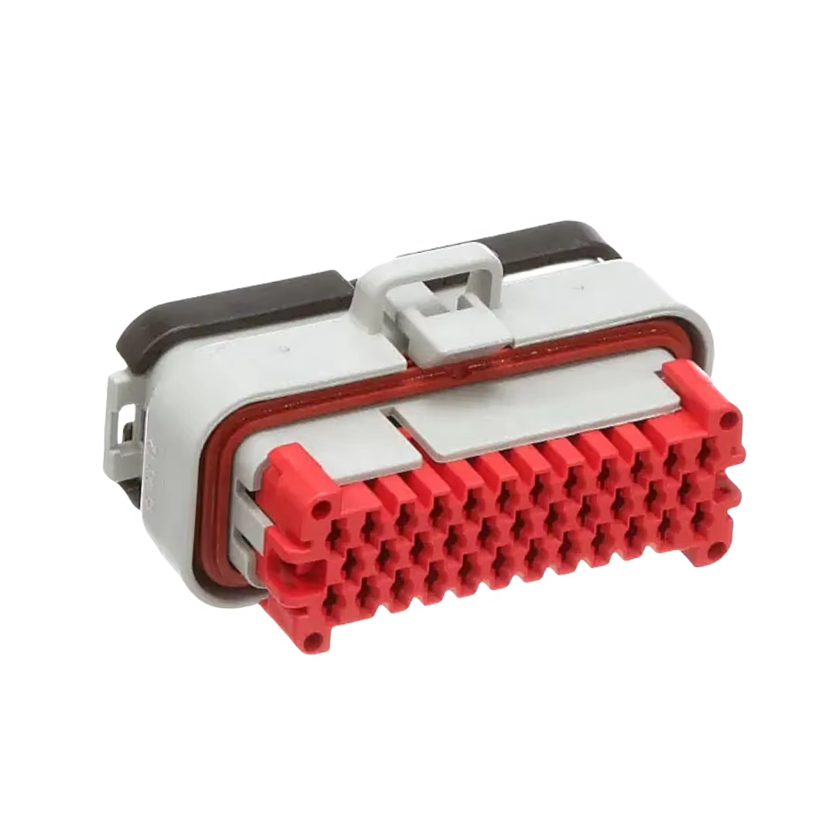 CONNECTOR, FEMALE 35 POS GRAY