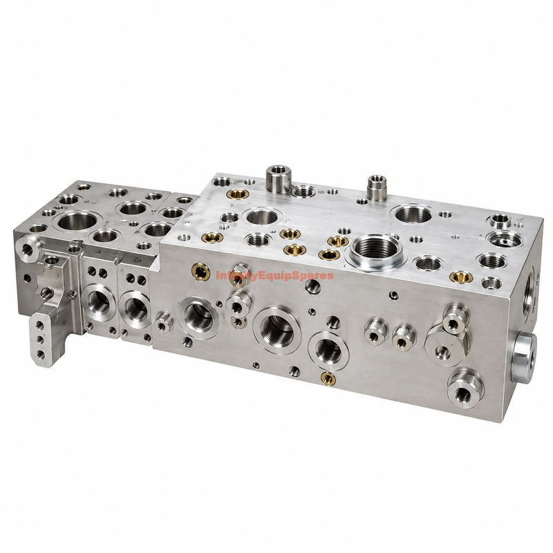 MAIN CONTROL VALVE, MANIFLOD, BLOCK ASSEMBLY