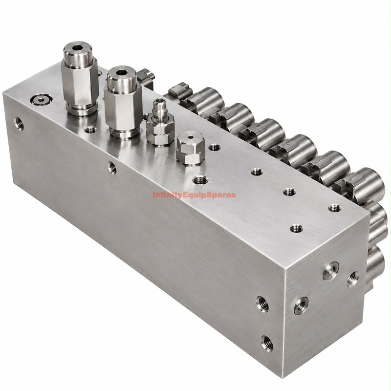 PLATFORM MANIFOLD VALVE, BLOCK ASSEMBLY, W/O ORIFICE