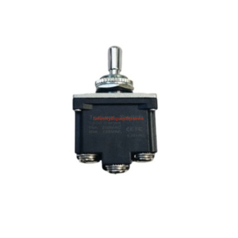 TOGGLE SWITCH, DPDT, 3 POSITIO