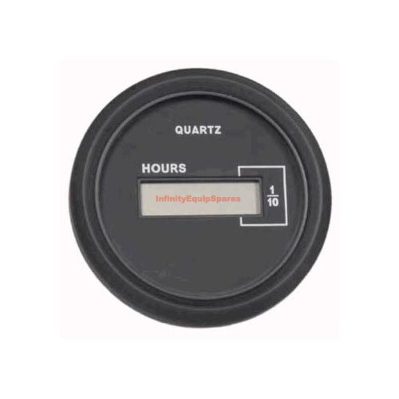 HOUR METER, LCD, 9-60 VDC